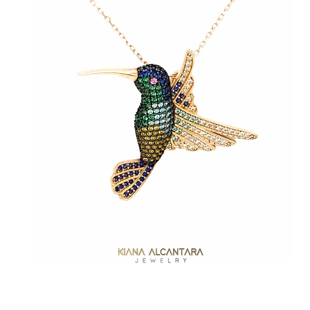 Collar de colibrí Mix