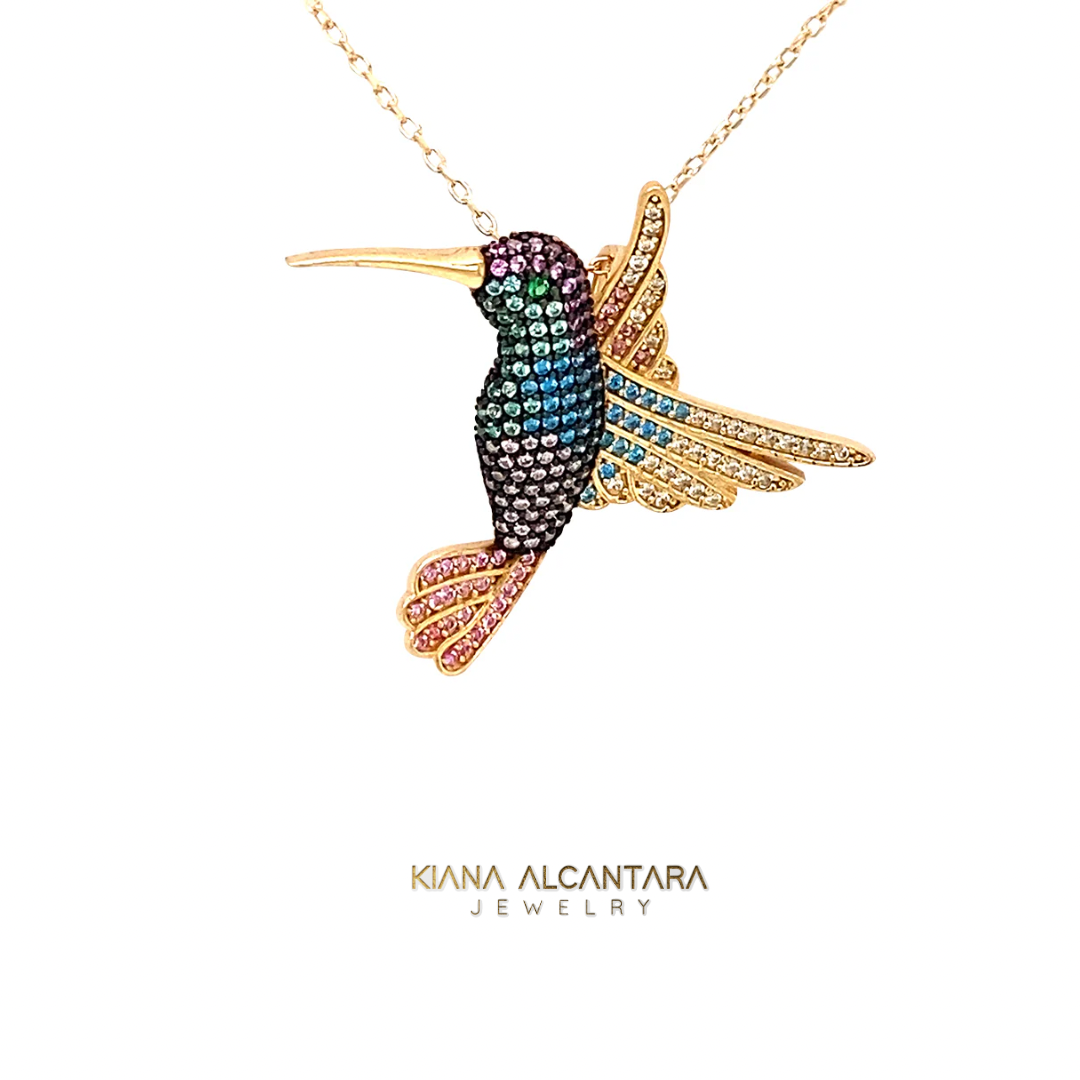 Collar de colibrí Mix