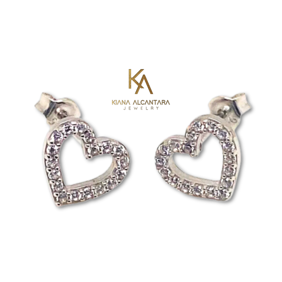 ARETES BROQUEL CORAZÓN