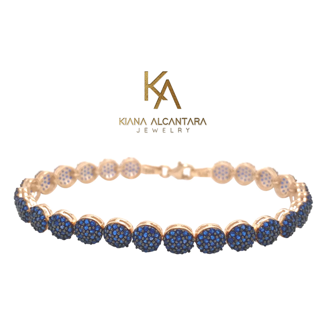 Pulsera Círculo de pave