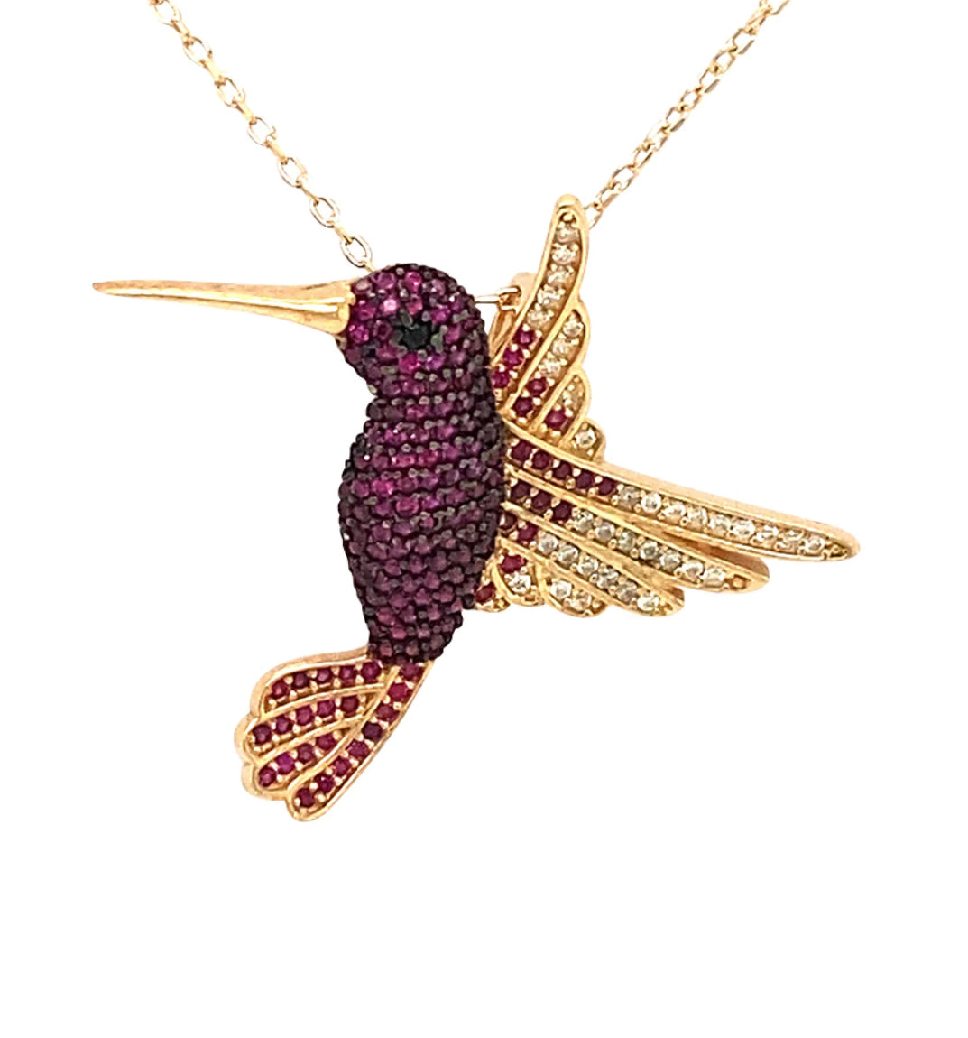 Collar colibrí