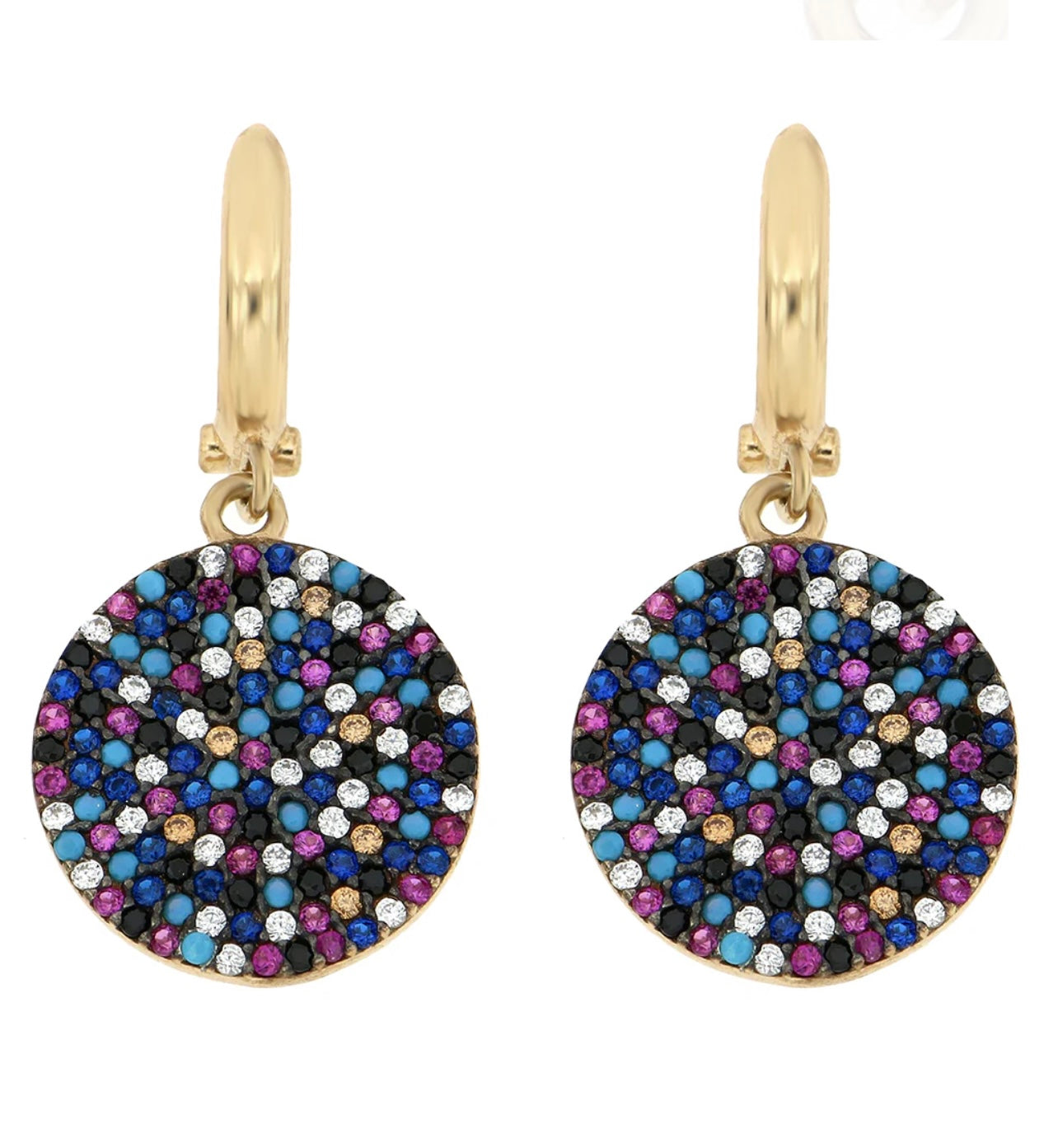 ARETES COLGANTES DE 7 LÍNEAS