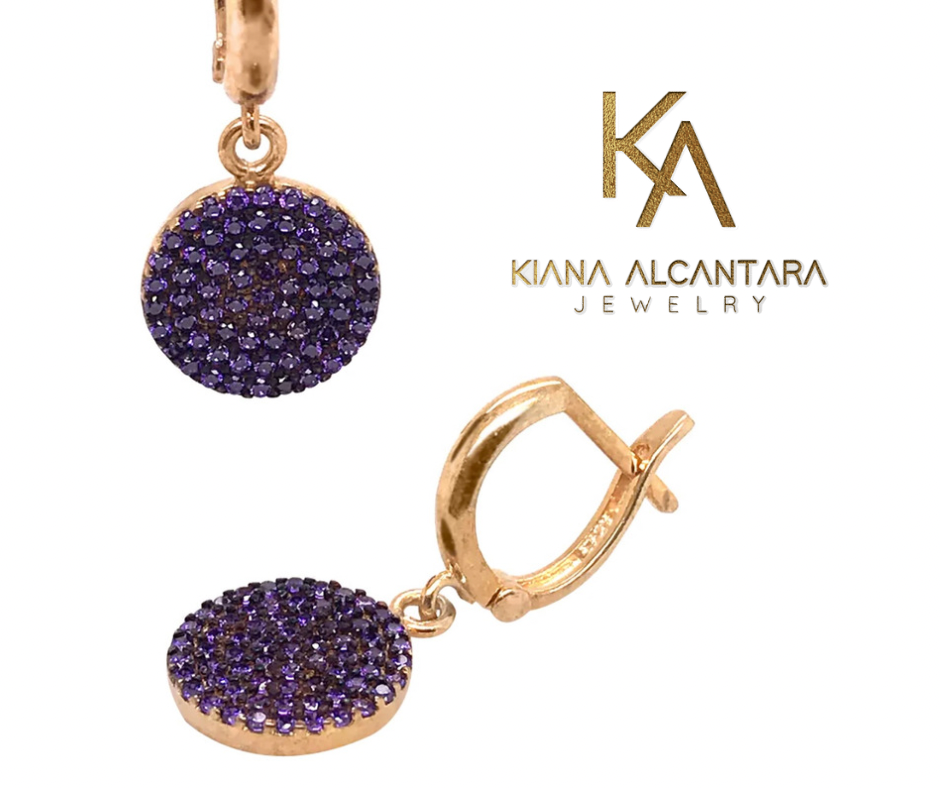 ARETES COLGANTES DE 5 LÍNEAS