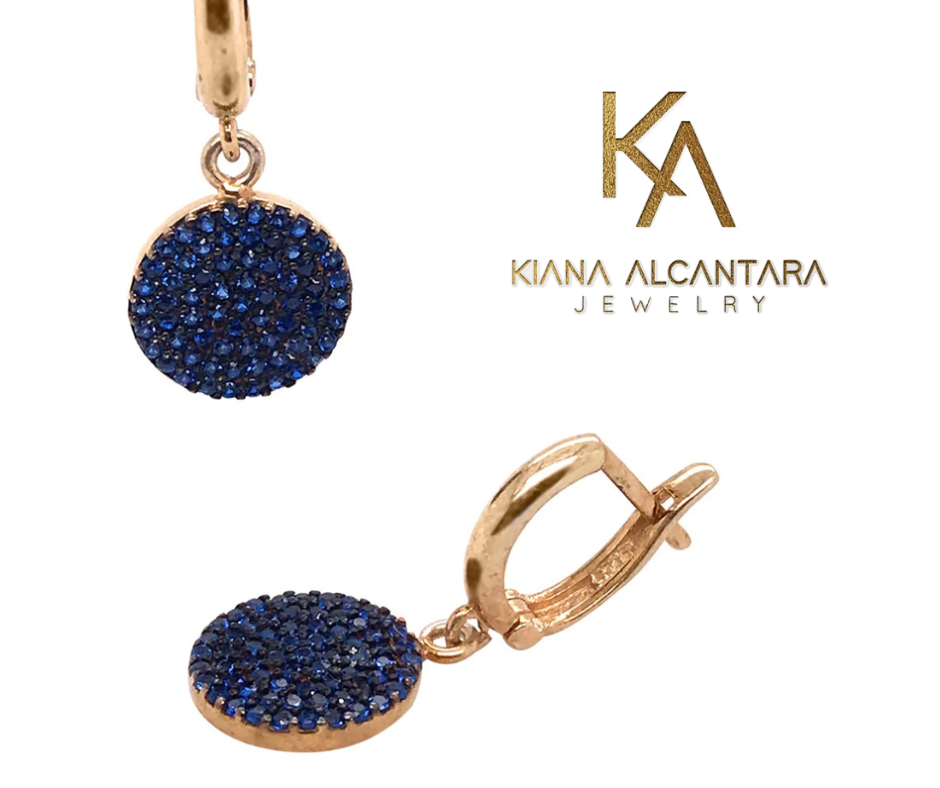 ARETES COLGANTES DE 5 LÍNEAS