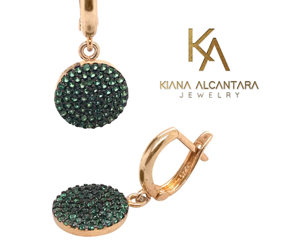 ARETES COLGANTES DE 5 LÍNEAS