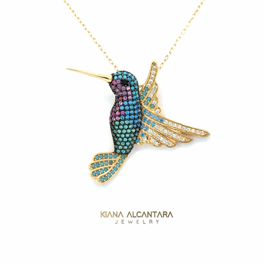 Collar de colibrí Mix