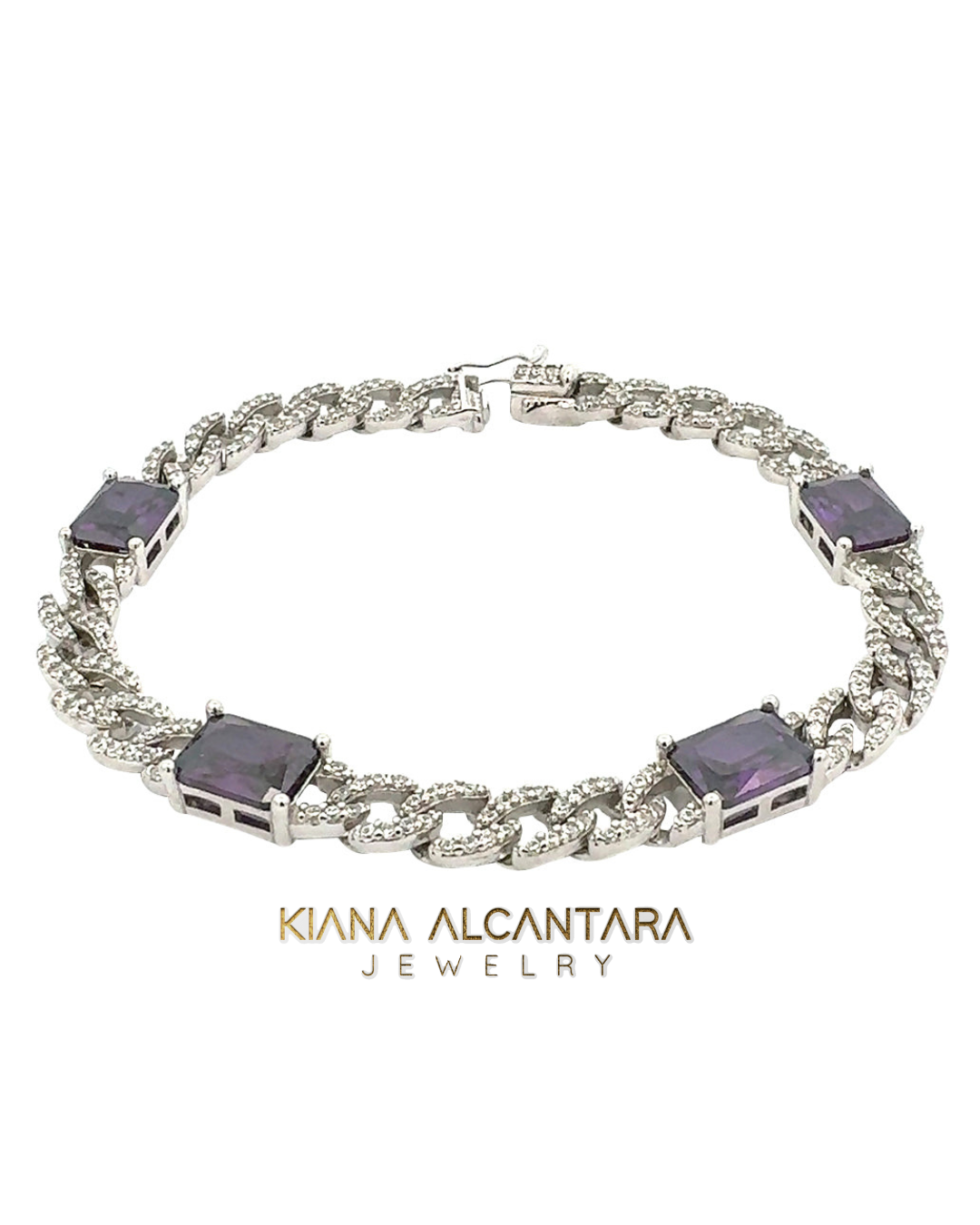 Pulsera Sparkly Octagono G