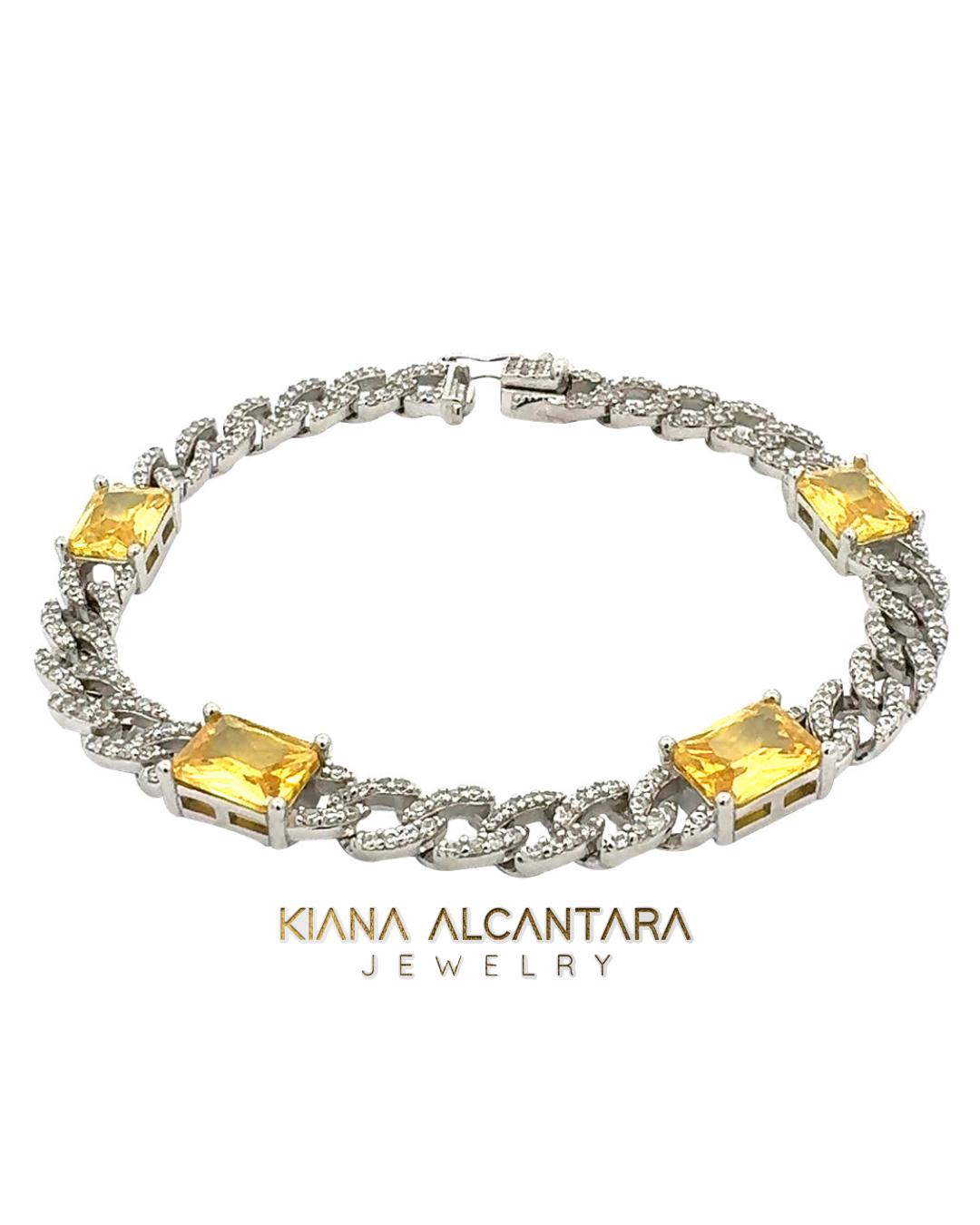 Pulsera Sparkly Octagono G